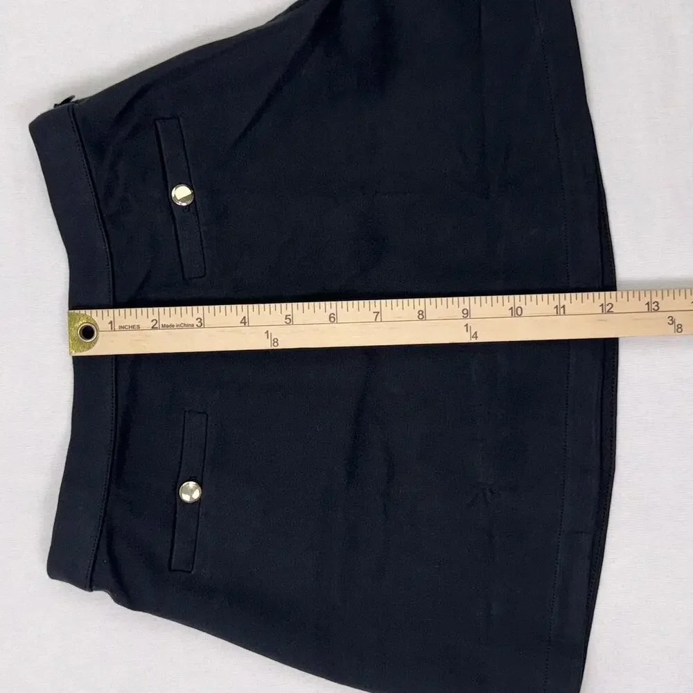 Crewcuts J Crew Kids Ponte Knit Skater Skirt Size 8 Black